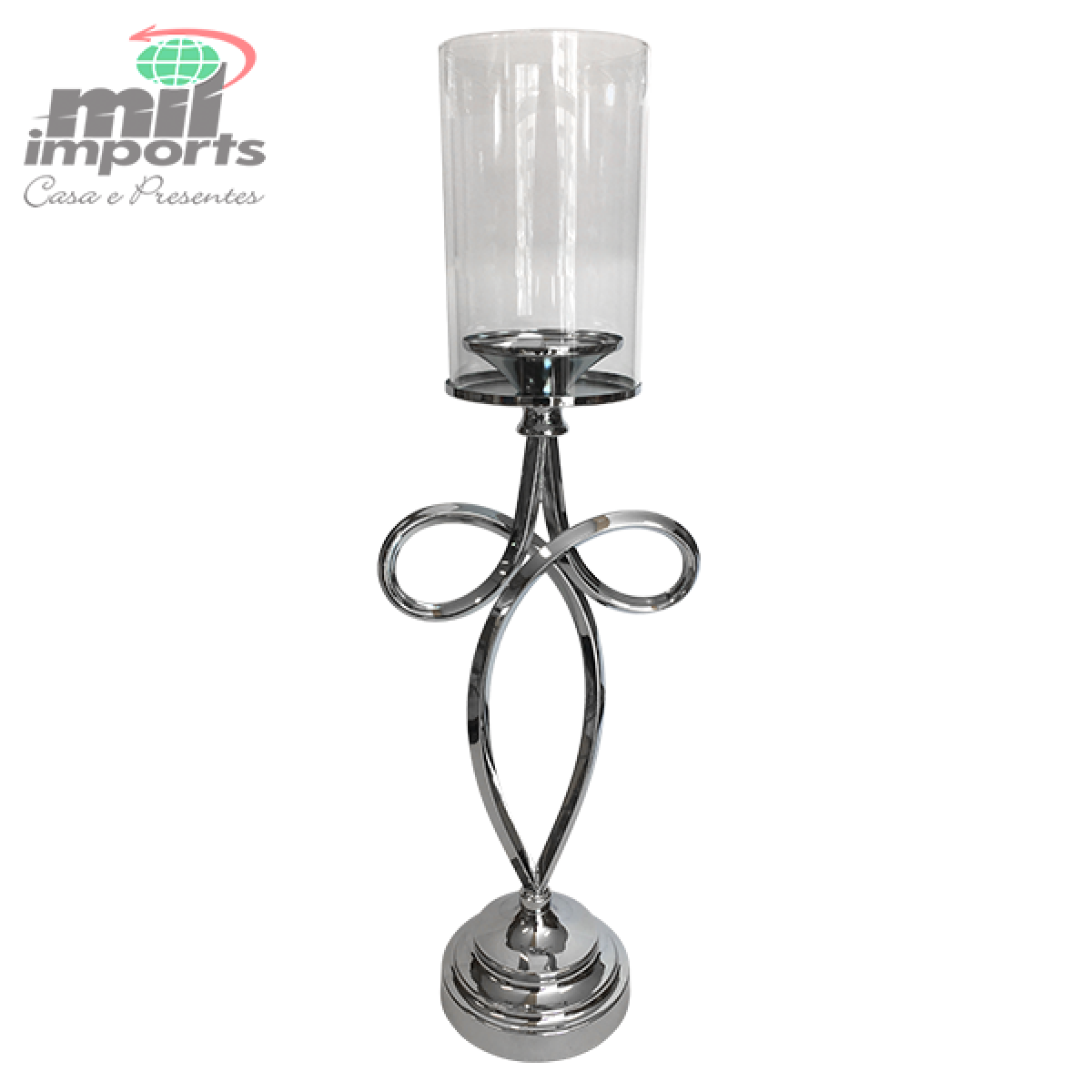 CASTIÇAL DE METAL CRATHY - G