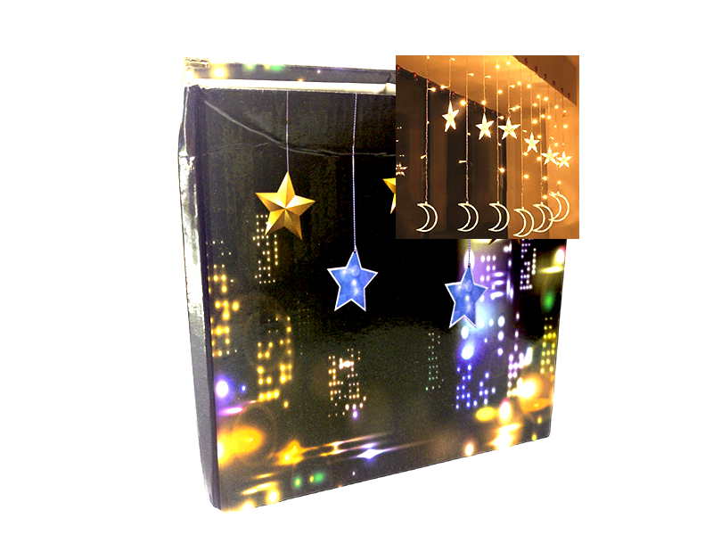 ENFEITE DE NATAL LED (PISCA-PISCA) 3M
