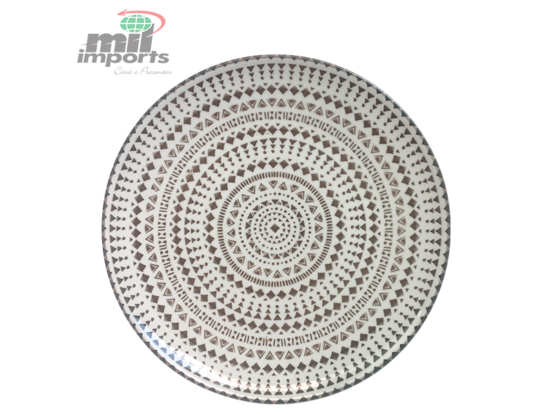 PRATO EM CERÂMICA DECORATIVO