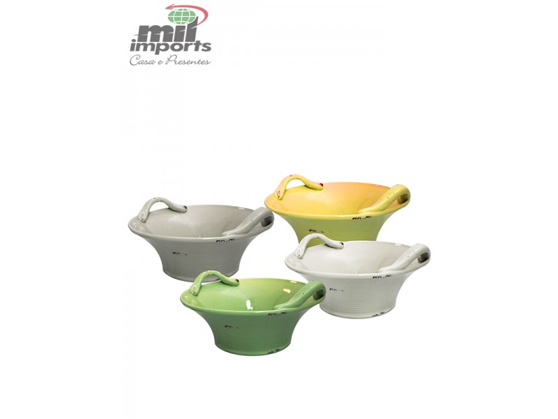 CENTRO EM CERAMICA DECORATIVA