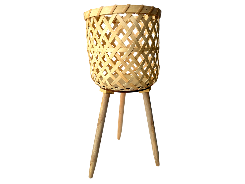 CARTIÇAL DE BAMBU DECORATIVO
