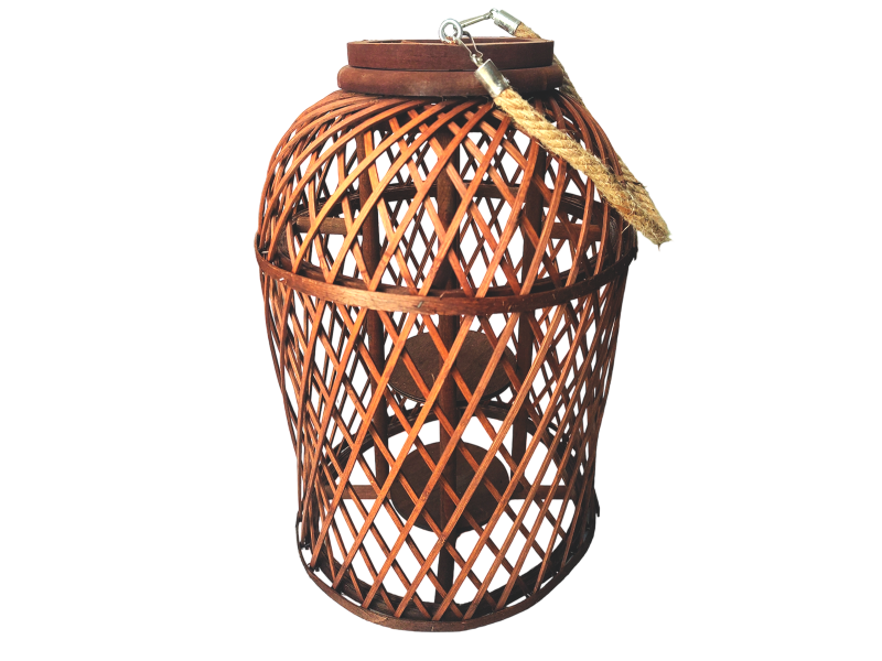 CARTIÇAL DE BAMBU DECORATIVO
