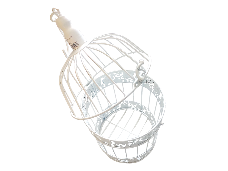 GAIOLA DE FERRO DECORATIVA