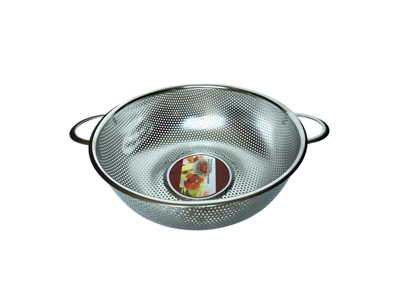 PENEIRA REDONDA COM ALÇA INOX 