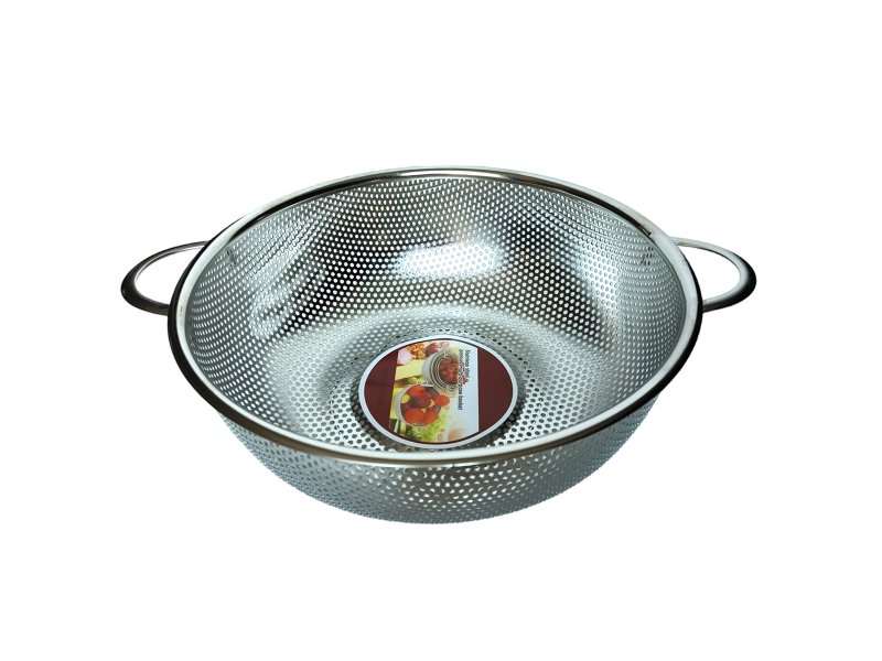 PENEIRA REDONDA COM ALÇA INOX 