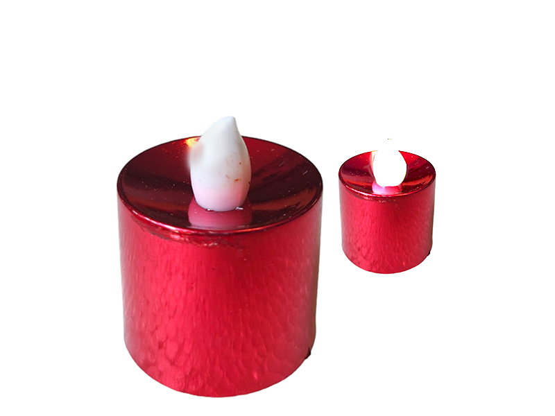 VELA  DE LED DECORATIVA NATAL