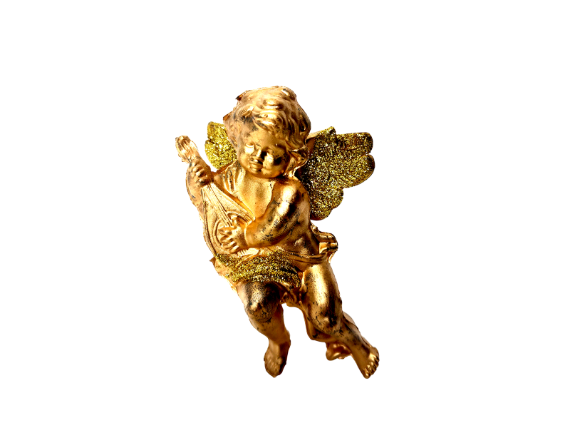 ANJO DECORATIVO RUSTICO NATALINO