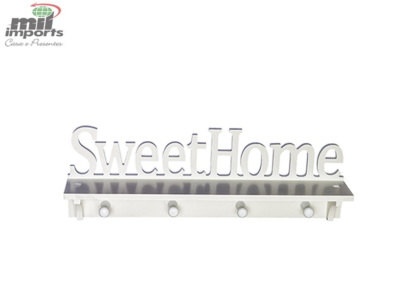 PLACA SWEET HOME DE PVC