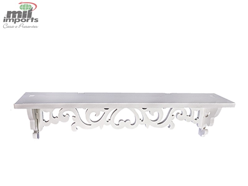 PRATELEIRA EM PVC COM ARABESCOS