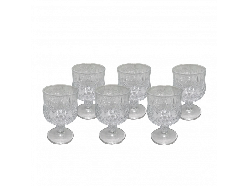 Taça em cristal em vidro decorativo  Unidade