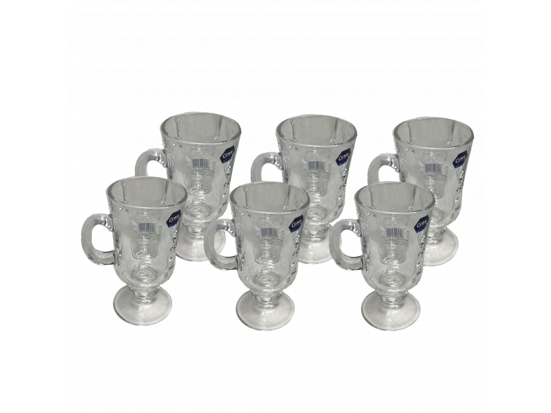 Copo taça em vidro decorativo Unidade
