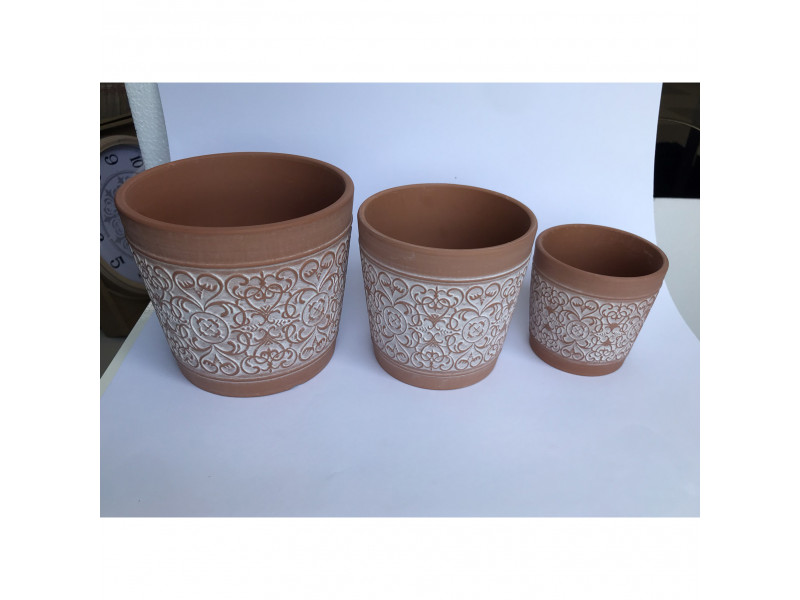 Vaso de porcelana brown decorativo