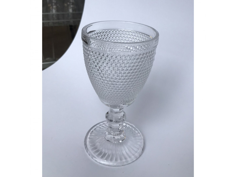 Jogo de taças vintage bolinha decorativo  
