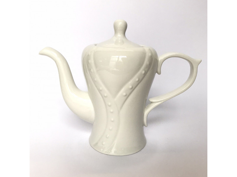 Bule de porcelana decorativo