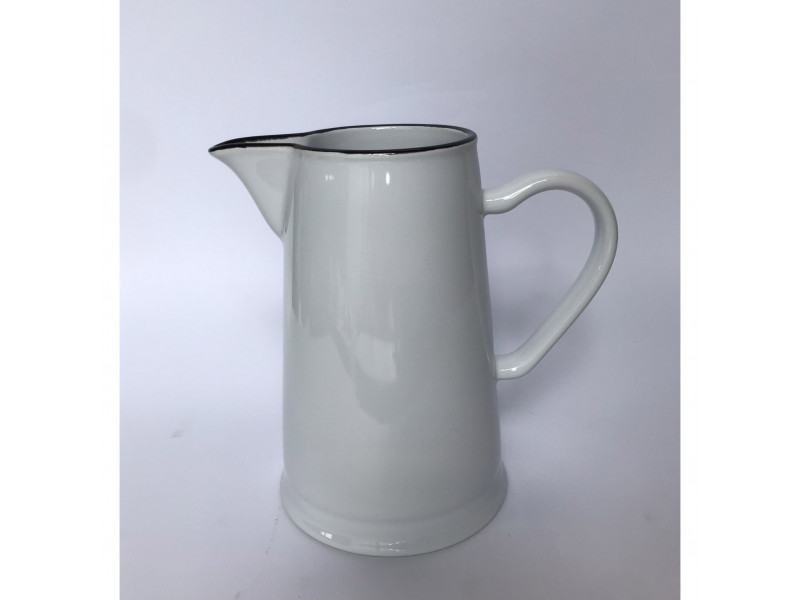 Jarra de em porcelana decorativo