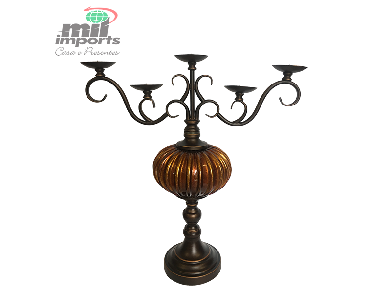 CANDELABRO DE METAL SNAPIE