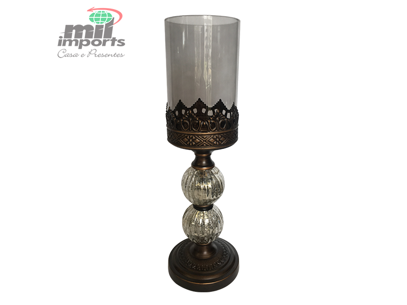 CASTIÇAL DE METAL LYNA - G