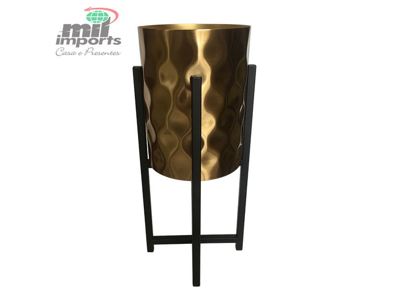 VASO ESTILIZADO DE METAL AVIS