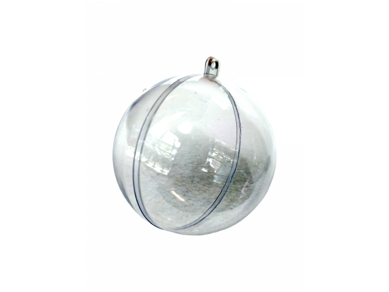 BOLA ACRÍLICA TRANSPARENTE DECORATIVO