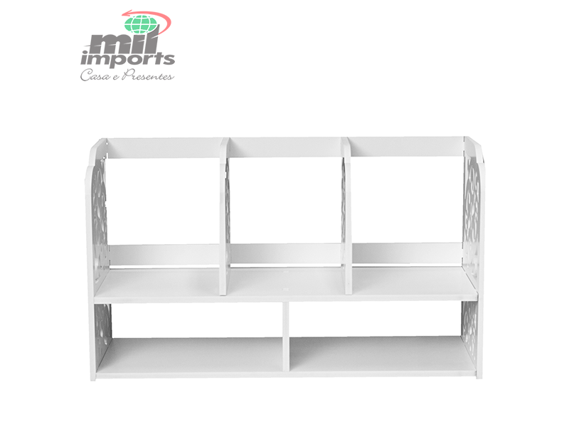MINI ESTANTE DE PAREDE EM PVC