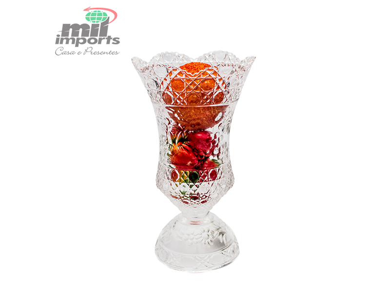 VASO MÉDIO EM VIDRO
