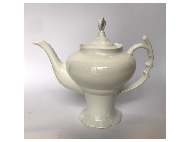 Bule de porcelana robusto decorativo