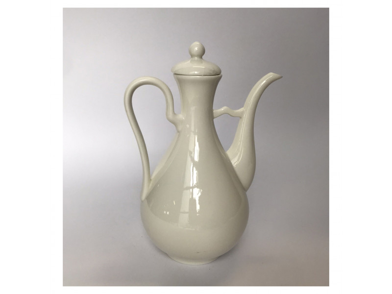 Bule robusto de porcelana decorativo