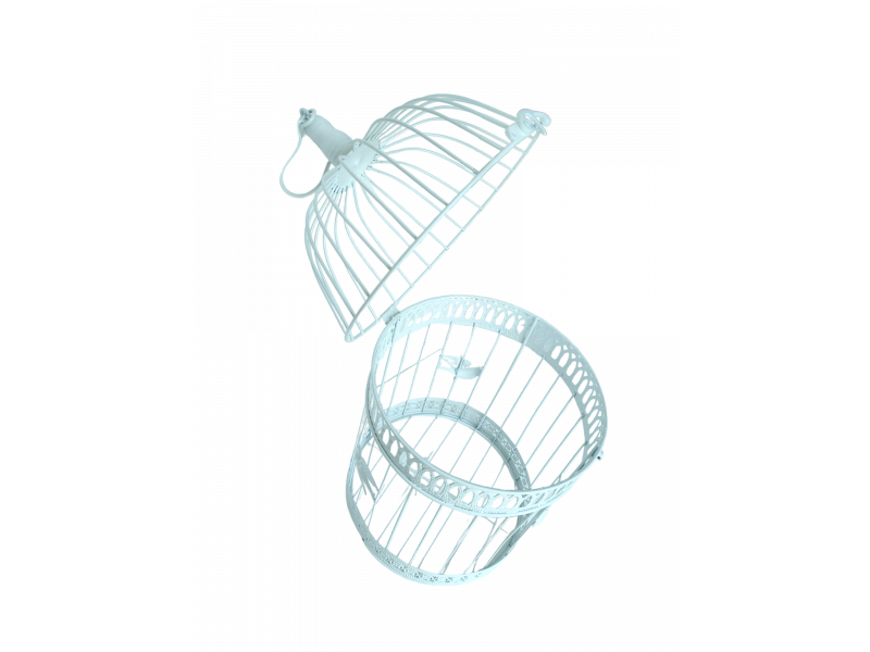 GAIOLA DE FERRO DECORATIVA