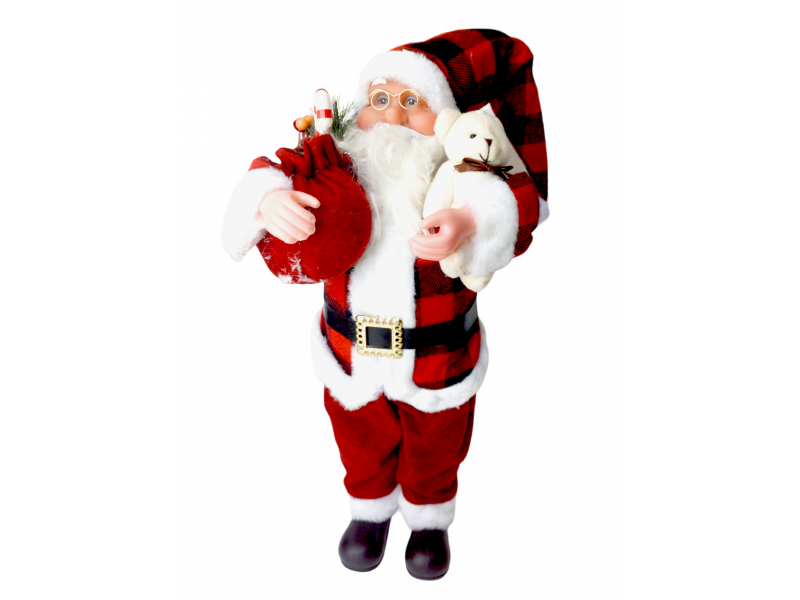 PAPAI NOEL BONECO NATALINO LUXO