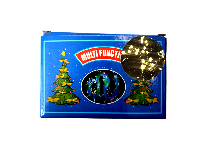 ENFEITE DE NATAL LED (PISCA-PISCA) 12M