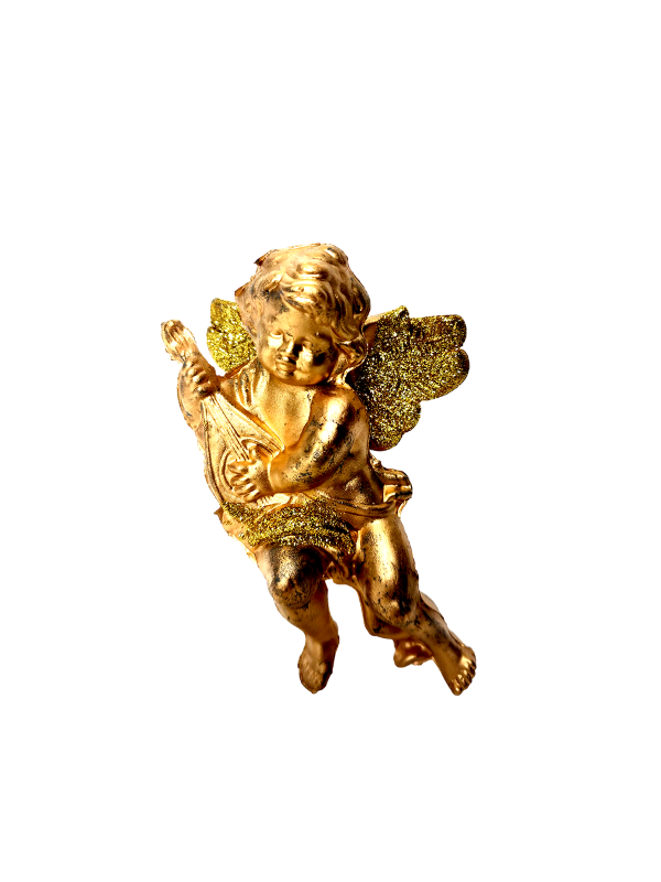 ANJO DECORATIVO RUSTICO NATALINO
