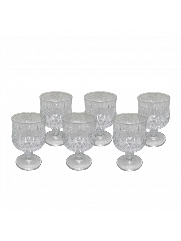 Taça em cristal em vidro decorativo  Unidade