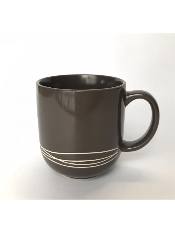 Caneca express. cerâmica decorativa