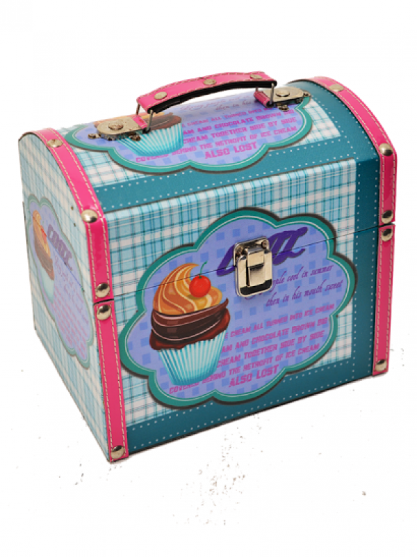 JOGO DE MALETAS CUPCAKE