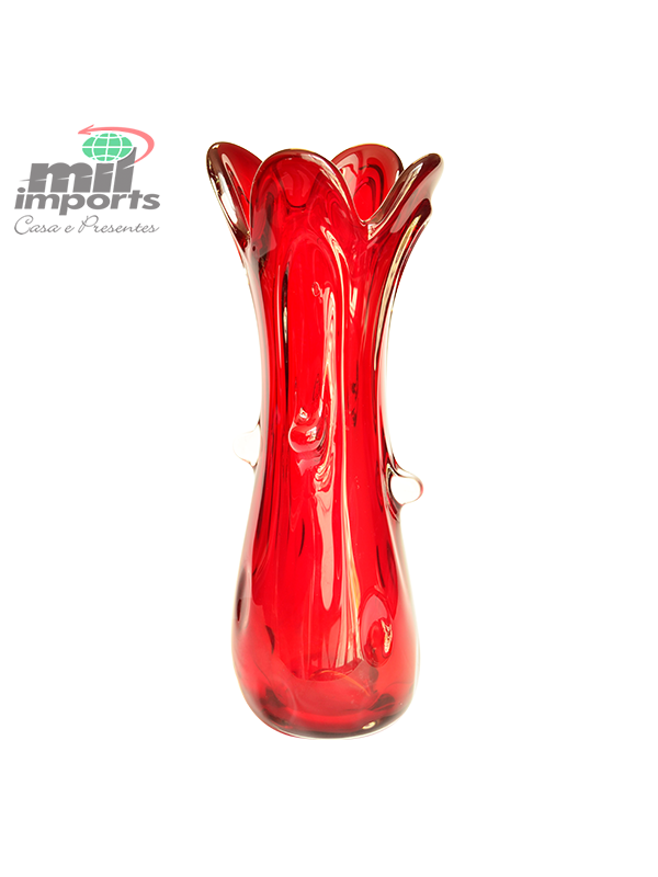 Vaso Murano Vermelho