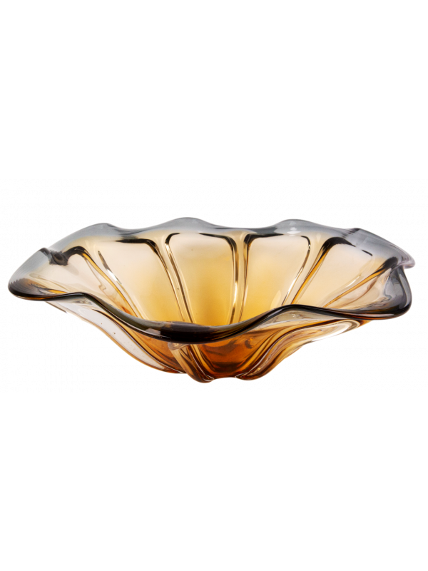 CENTRO DE MESA MURANO ÂMBAR 46CM