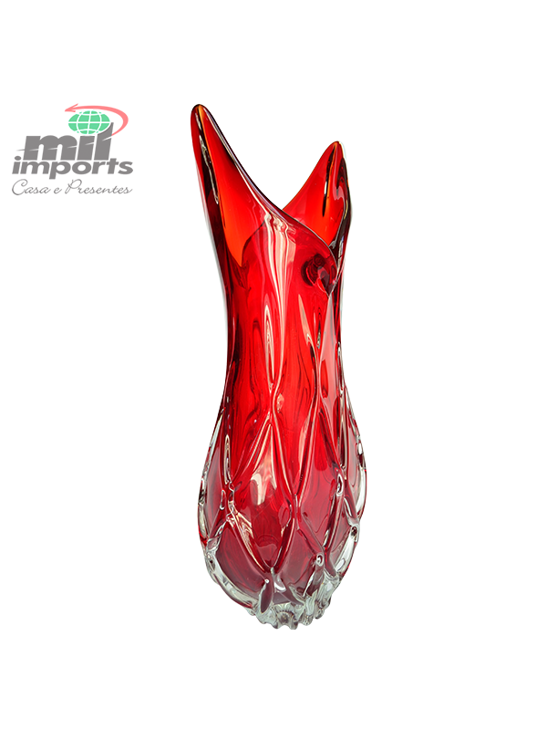 Vaso Murano Vermelho